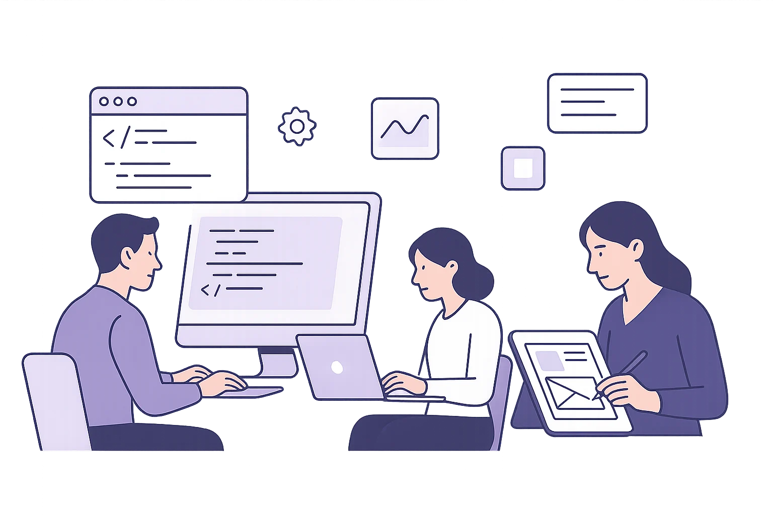 Badi Creative Ekip Çizimi